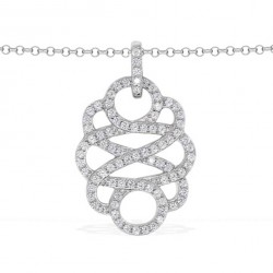 Collier Argent et Oxyde