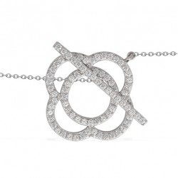 Collier Argent et Oxyde