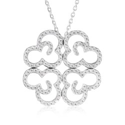 Collier Argent et Oxyde