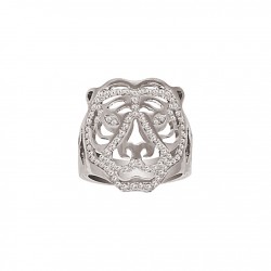 Bague Argent et Oxyde