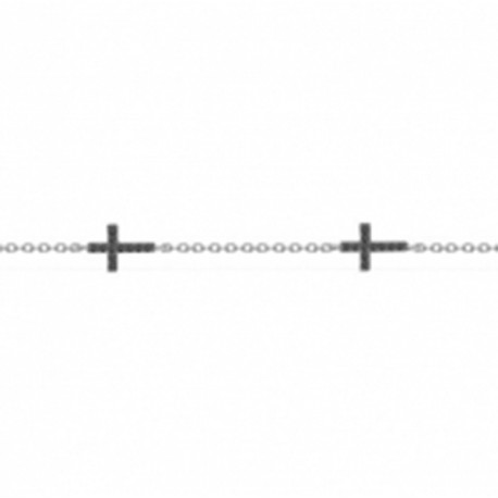 Bracelet Argent et Oxyde