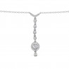 Collier Argent et Oxyde